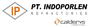 Logo PT Indoporlen Refractories Calderys