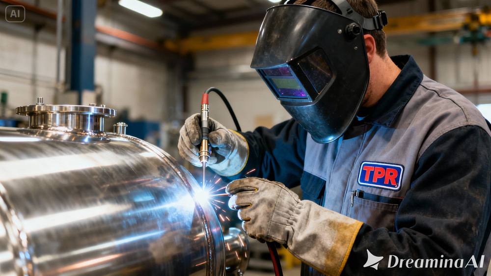 Pengelasan stainless steel dengan argon welding