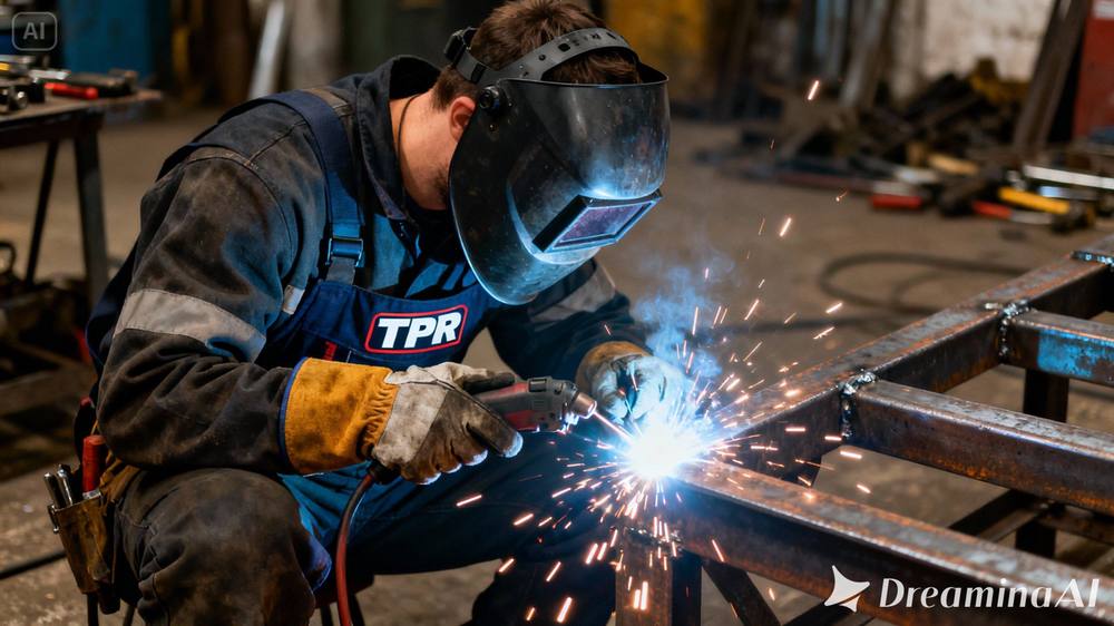 Pengelasan baja dengan electrode welding